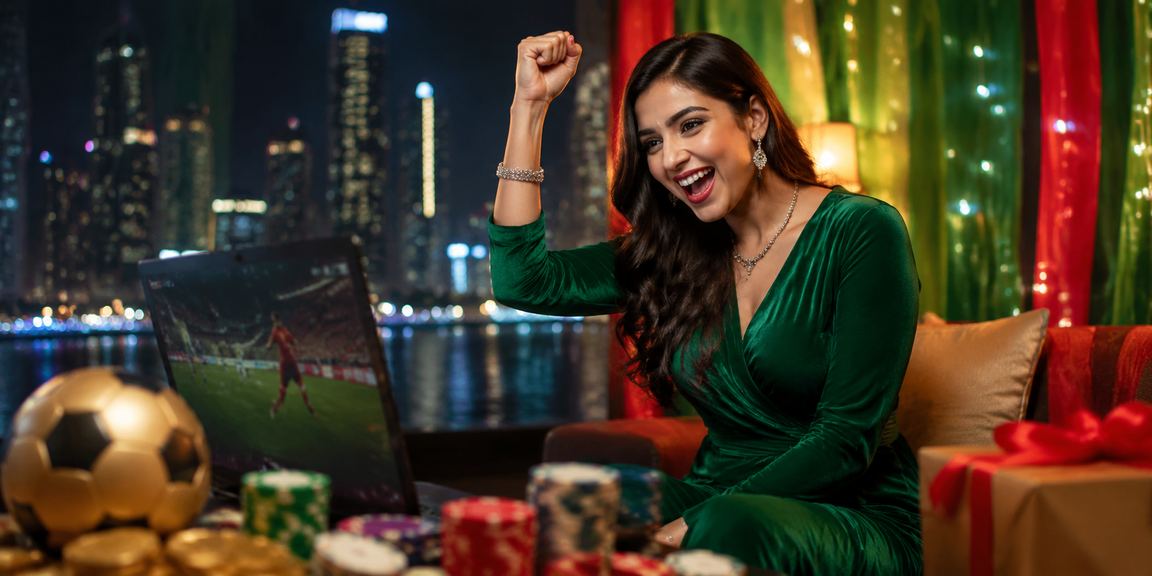 ঢাকায় ক্যাসিনো অ্যাপে লাল-সবুজ গেম খেলছেন একজন ব্যবহারকারী