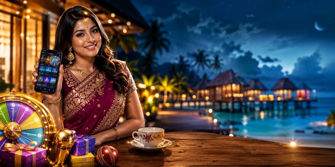 সেন্ট মার্টিনে ক্রিকেট বেটিং উপভোগ করছেন একজন বাংলাদেশি নারী